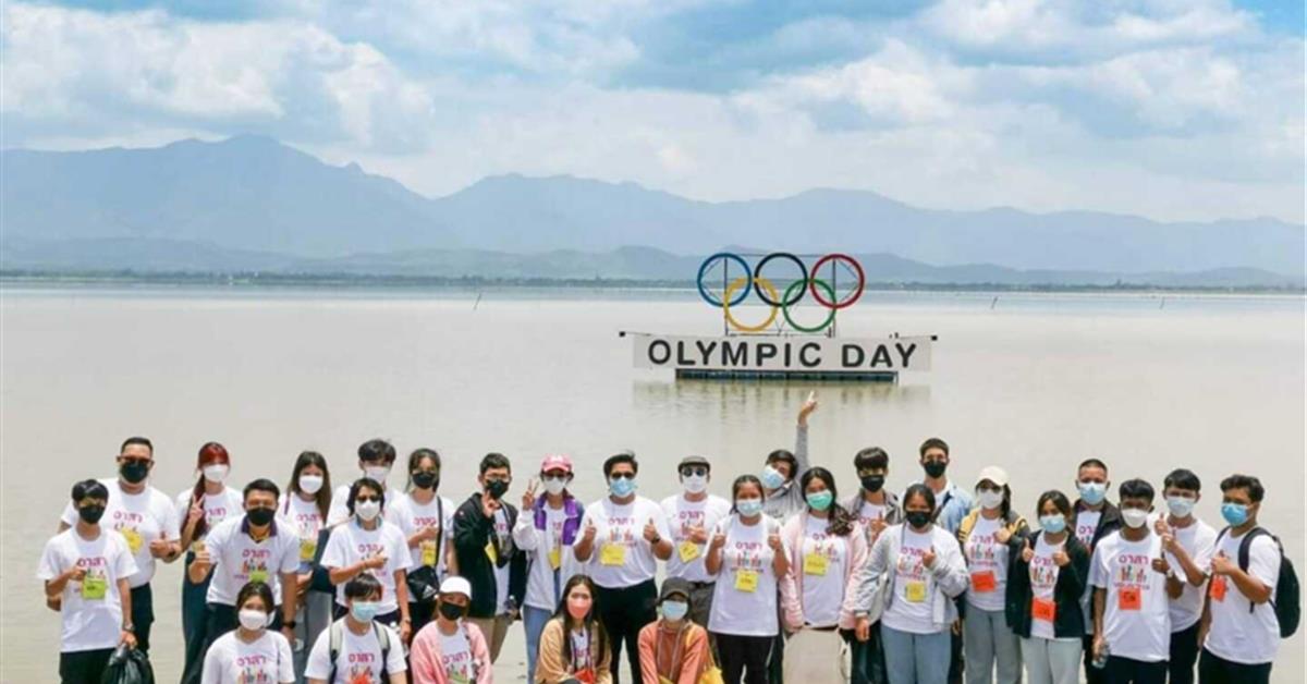 บุคลากรกองพัฒนาคุณภาพนิสิตและนิสิตพิการ ร่วมเป็นอาสา
 Volunteer ในกิจกรรม "เดิน-วิ่ง OLYMPIC DAY 2022"


