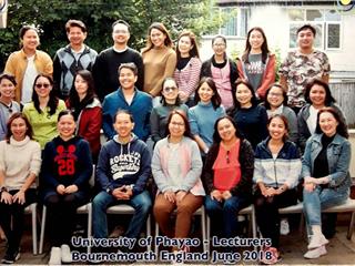 โครงการพัฒนาภาษาอังกฤษสำหรับนิสิตมหาวิทยาลัยพะเยา พ.ศ. 2561 และโครงการพัฒนาภาษาอังกฤษสำหรับบุคลากรสายวิชาการและสายสนับสนุน  มหาวิทยาลัยพะเยา พ.ศ. 2561