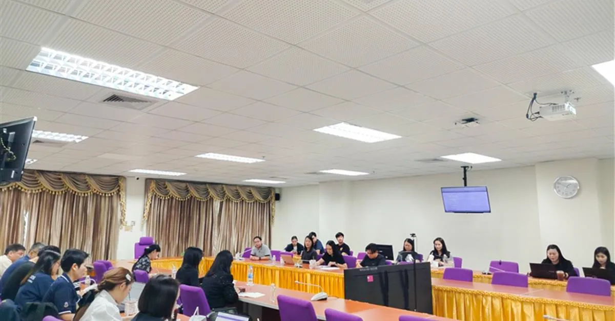 University of Phayao Planning Division Participates in Preparatory Meeting for the Internal Educational Quality Assessment under the EdPEx Criteria for Academic Year 2025