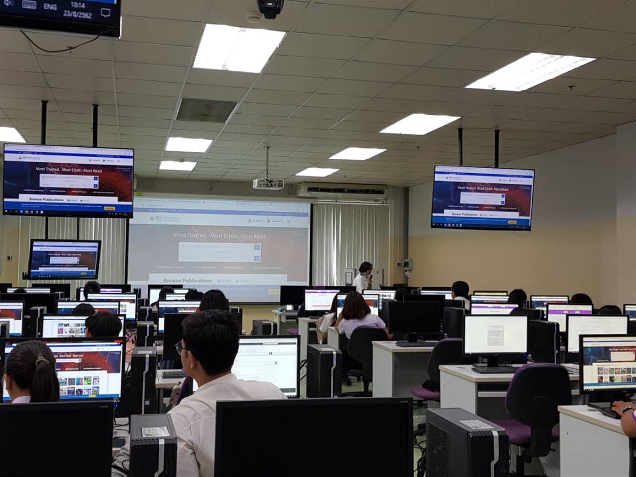 คณะเกษตรศาสตร์และทรัพยากรธรรมชาติ ม.พะเยา สาขาวิชาวิทยาศาสตร์และเทคโนโลยีการอาหาร เข้าร่วมโครงการอบรมการสืบค้นฐานข้อมูลอิเล็กทรอนิกส์ และการเขียนบรรณานุกรม
