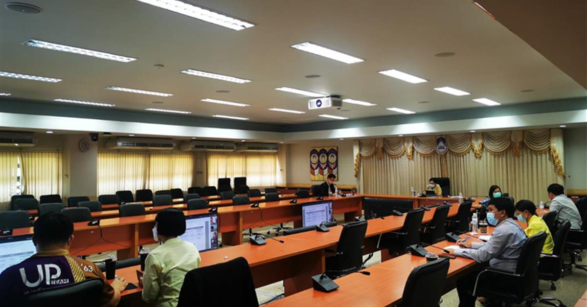 กองกิจการนิสิตร่วมประชุมเตรียมความพร้อมพิธีพระราชทานปริญญาบัตร ประจำปีการศึกษา 2563