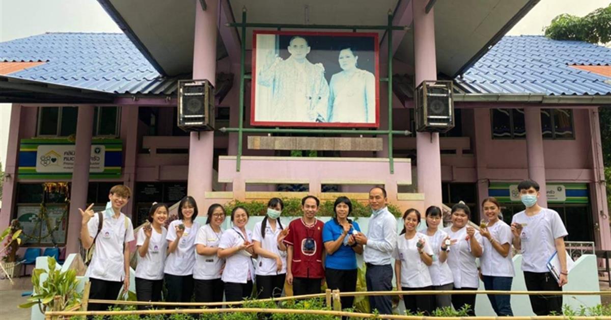 หลักสูตรการแพทย์แผนจีนบัณฑิตคณะสาธารณสุขศาสตร์มหาวิทยาลัยพะเยา ได้จัดโครงการแพทย์จีน มพ สู่ชุมชน ครั้งที่ 1 