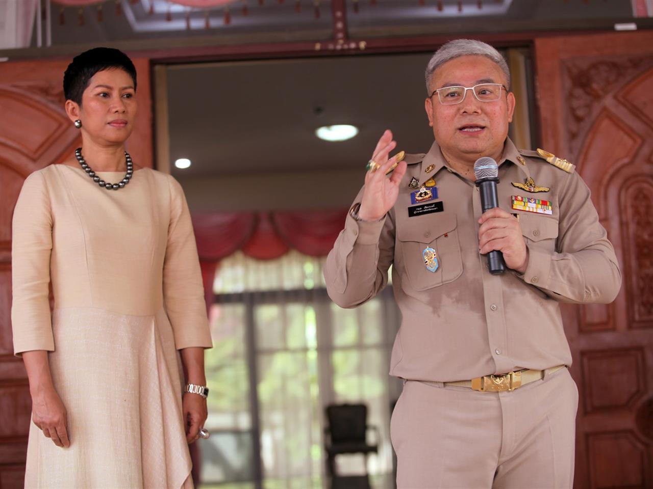 สาขาศิลปะและการแสดง ได้เข้าร่วมแสดงต้อนรับ นายกมล เชียงวงค์ ผู้ว่าราชการจังหวัดพะเยา