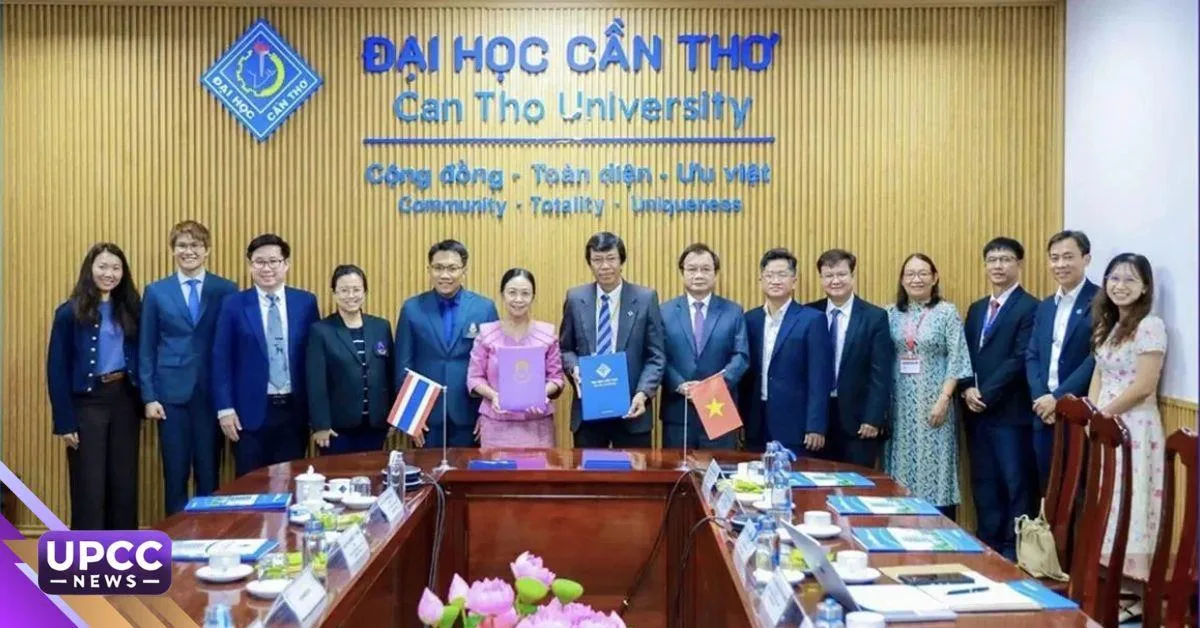 University of Phayao Signs MoU with Can Tho University to Expand International Education and Research Collaboration
