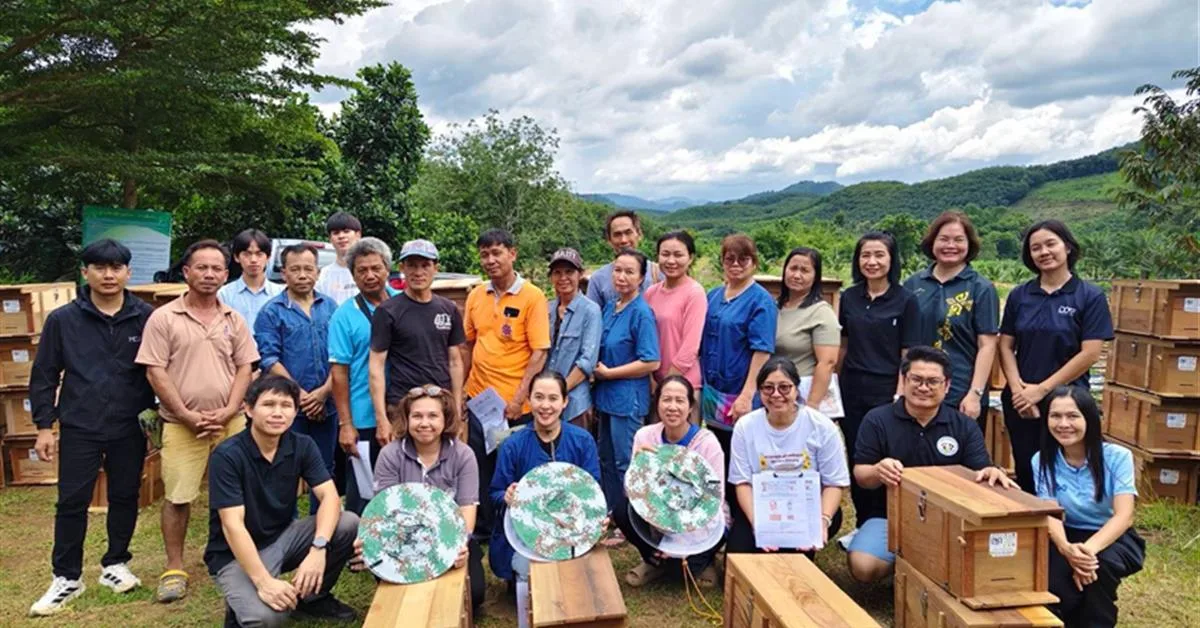 UP Shares Thai Bee Farming Tech, Building Toward "Apis cerana Learning Hub"