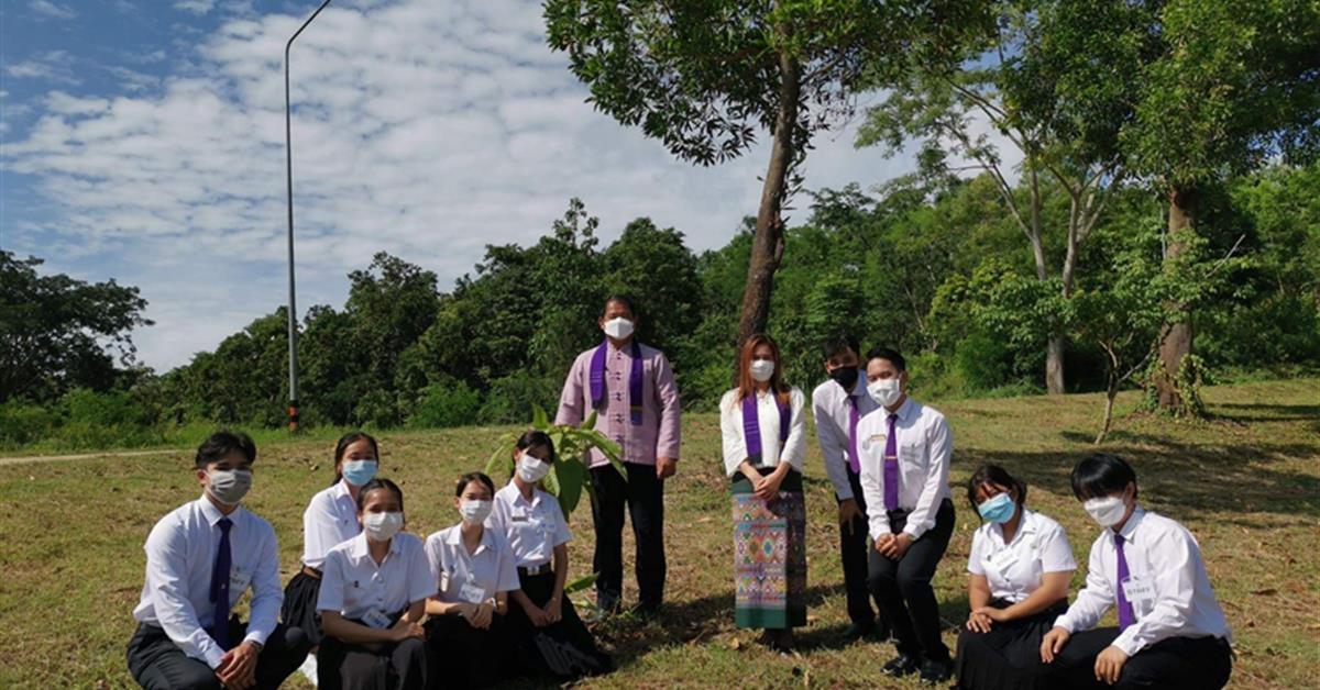 คณะสาธารณสุขศาสตร์ มหาวิทยาลัยพะเยา เข้าร่วมกิจกรรม ตักบาตรน้องใหม่และกิจกรรมมหกรรมจิตอาสา