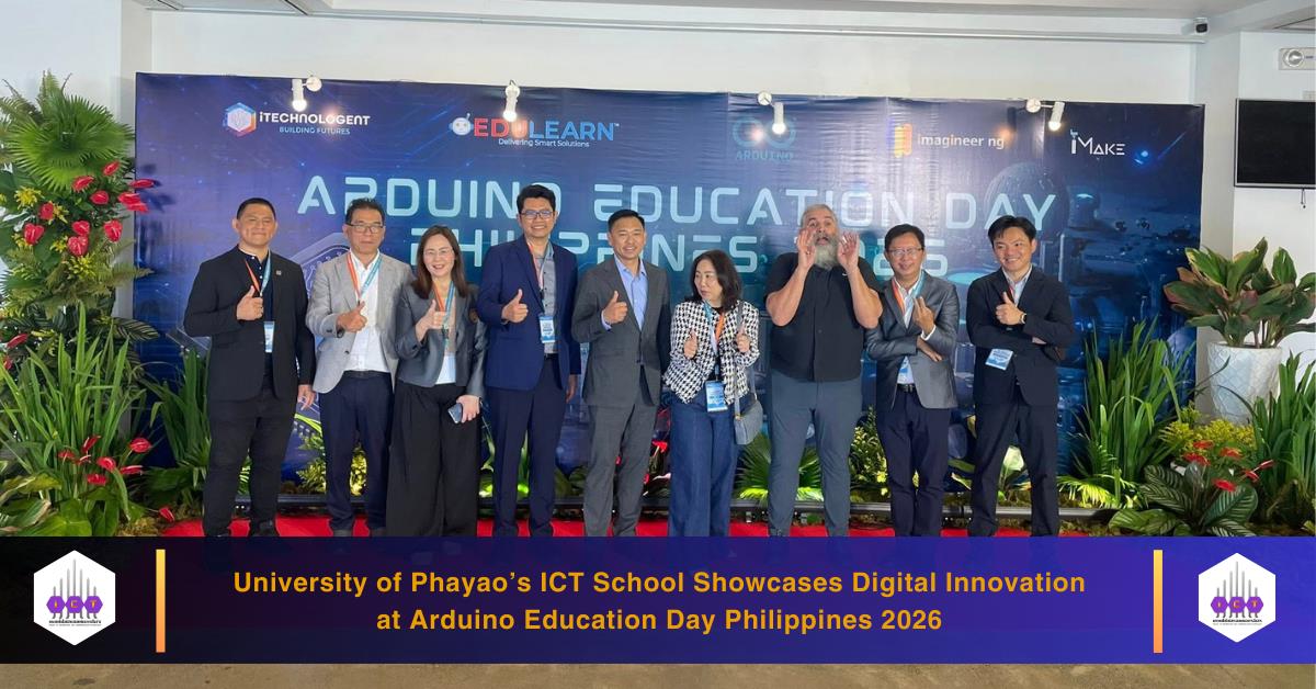 University of Phayao’s ICT School Showcases Digital Innovation at Arduino Education Day Philippines 2026
