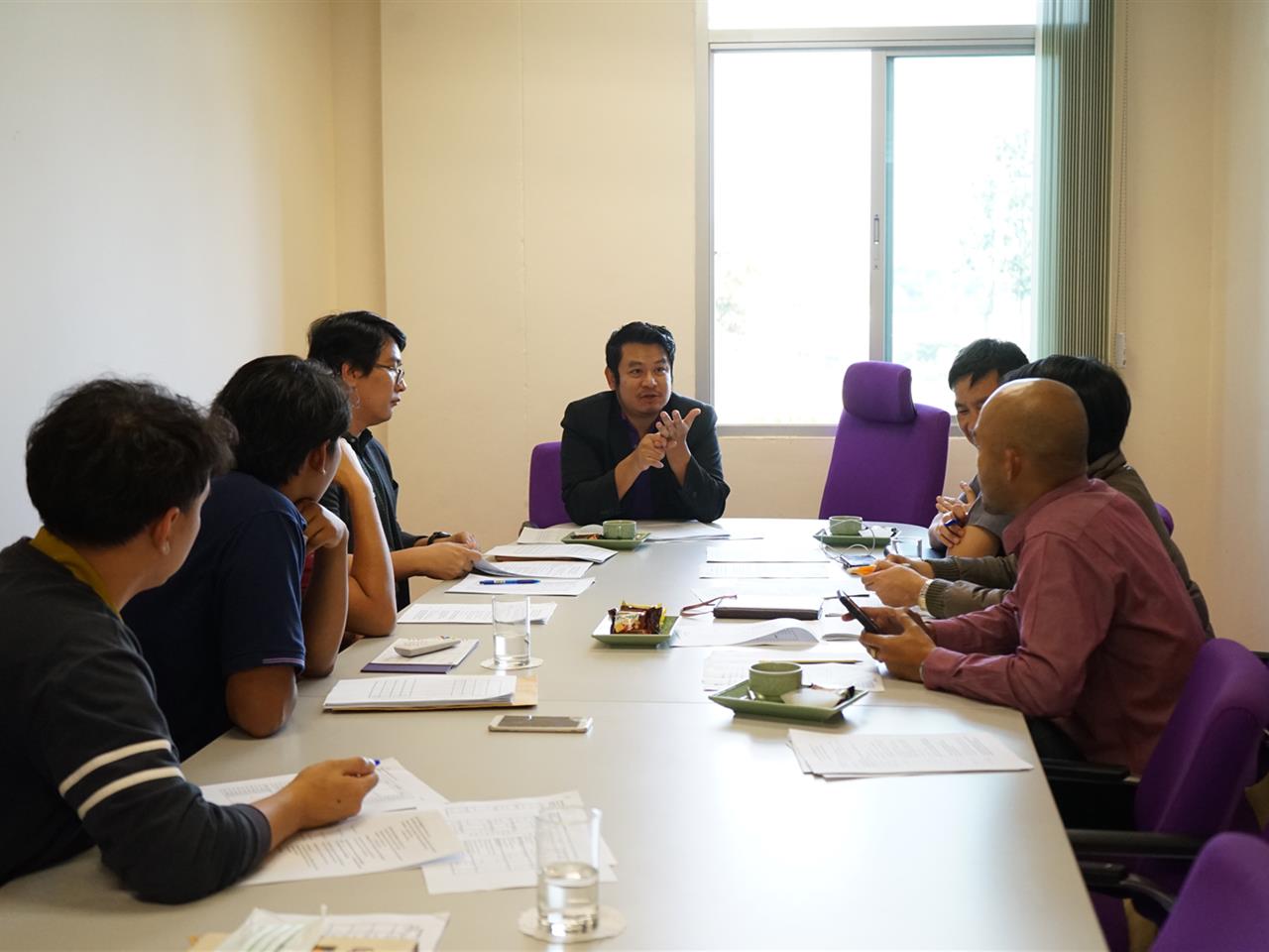โรงเรียนสาธิตม.พะเยา ประชุมคณะกรรมการฝ่ายยานพาหนะงานค่ายวิทยาศาสตร์สานสัมพันธ์ฉันท์ วมว. ครั้งที่ 12