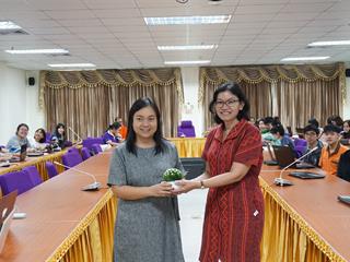 สอนการรู้สารสนเทศนิสิตระดับปริญญาโท ประจำปีการศึกษา 2561