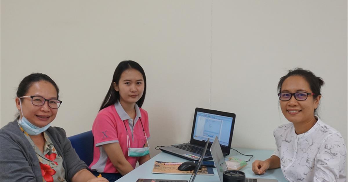 กิจกรรมบริการให้คำปรึกษาการใช้สถิติเพื่องานวิจัย ภายใต้โครงการ "สอนการรู้สารสนเทศ ศูนย์บรรณสารและการเรียนรู้" บริการให้คำปรึกษาการใช้สถิติเพื่องานวิจัย