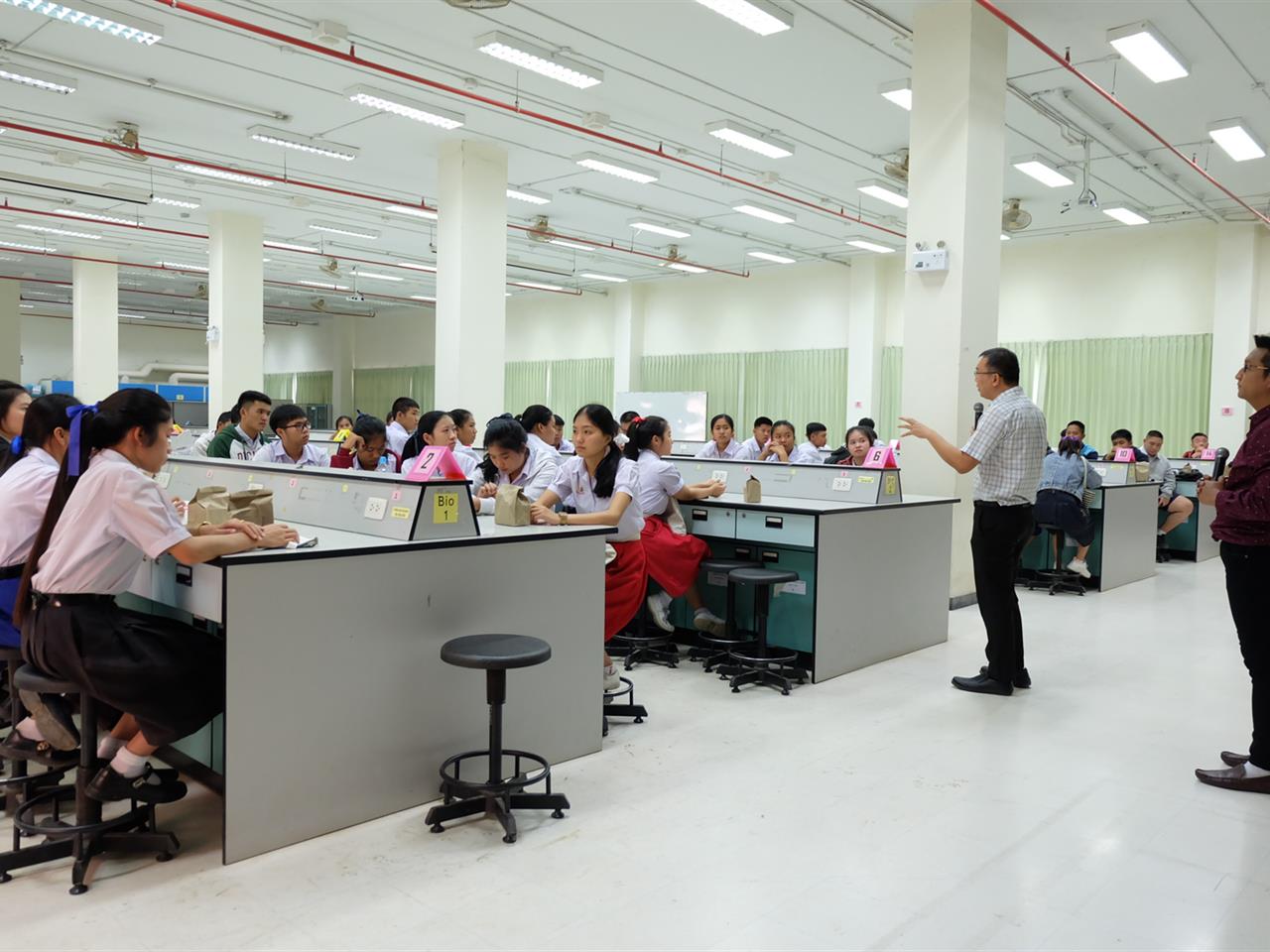 คณะวิทยาศาสตร์ สอบสัมภาษณ์เพื่อคัดเลือกนักเรียนเข้าศึกษาในระบบมหาวิทยาลัยพะเยา TCAS รอบที่ 1