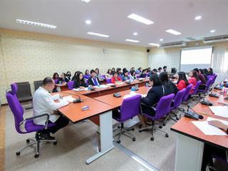 กองคลัง มหาวิทยาลัยพะเยา จัดโครงการอบรมเชิงปฏิบัติการด้านการเงิน การคลังและพัสดุ (KM) ครั้งที่ 1/2562