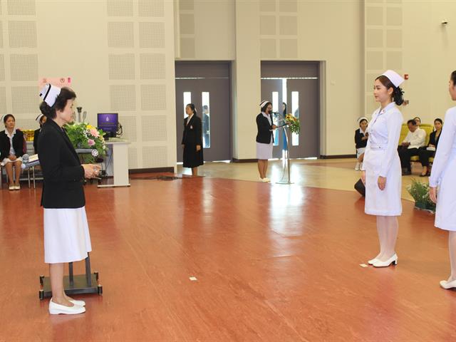 NUR_คณะพยาบาลศาสตร์ มหาวิทยาลัยพะเยา จัดโครงการปัจฉิมนิเทศและพิธีสำเร็จการศึกษา ให้กับนิสิตชั้นปีที่ 4 ประจำปีการศึกษา 2561