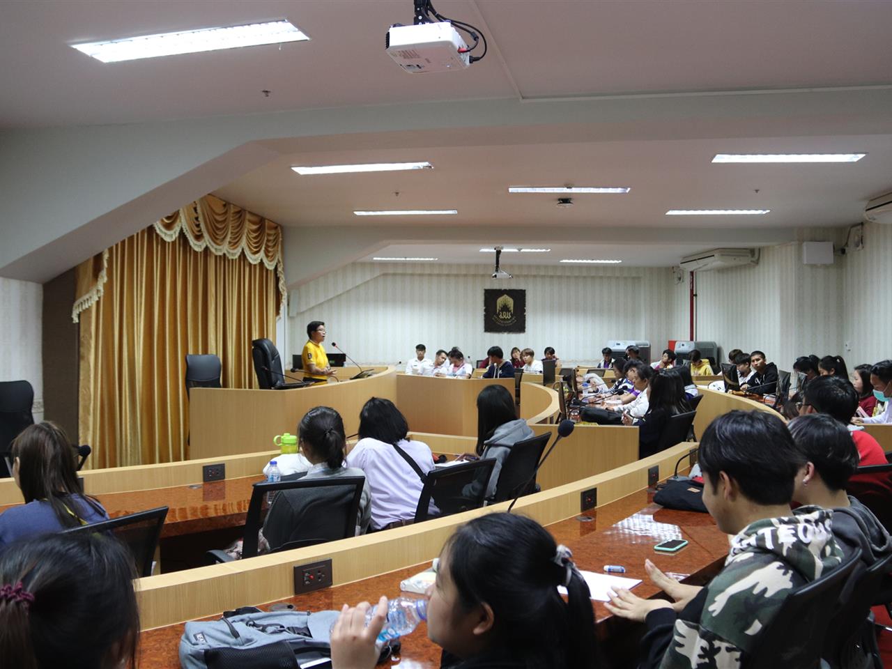 กองกิจการนิสิตจัดประชุมกลุ่มผู้นำนิสิต ประธานสโมสรนิสิต และประธานชมรม