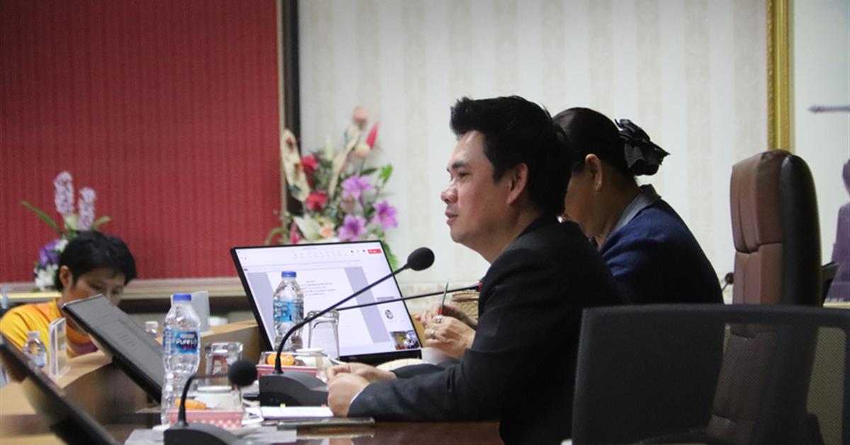 ประชุมคณะกรรมการกิจการนิสิตและพัฒนาคุณภาพนิสิต ครั้งที่ 9/2566
คกพ