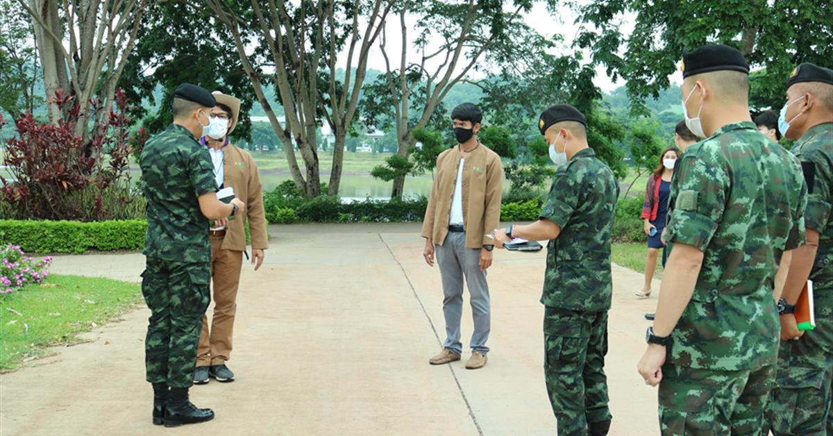 คณะเกษตรศาสตร์ ต้อนรับกำลังพลศึกษาดูงาน กรมทหารราบที่ 17 ศึกษาดูงาน ณ ศูนย์การเรียนรู้เศรษฐกิจพอเพียง มหาวิทยาลัยพะเยา