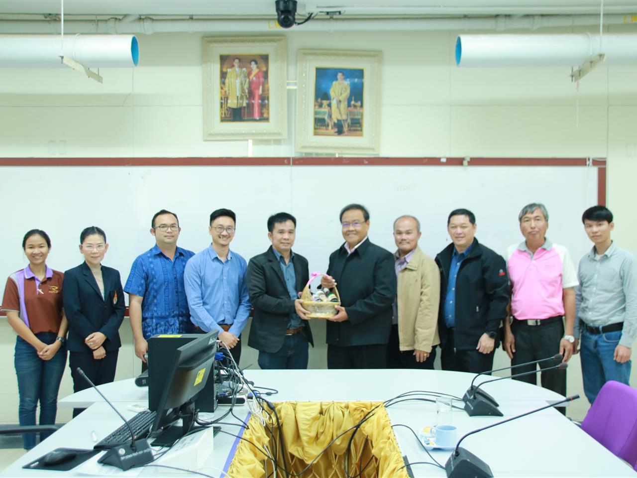 คณะเกษตรศาสตร์และทรัพยากรธรรมชาติ ม.พะเยา ต้อนรับคณะวิทยาศาสตร์และเทคโนโลยีการเกษตร มหาวิทยาลัยเทคโนโลยีราชมงคลล้านนา ลำปาง