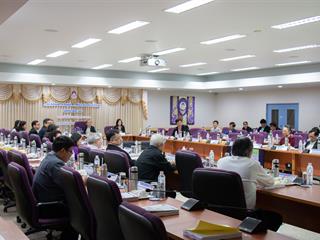 คณะศิลปศาสตร์ เข้าร่วมการประเมินคุณภาพการศึกษาภายในระดับมหาวิทยาลัยพะเยา ประจำปีการศึกษา 2560 ณ ห้องประชุมบวร รัตนประสิทธิ์
