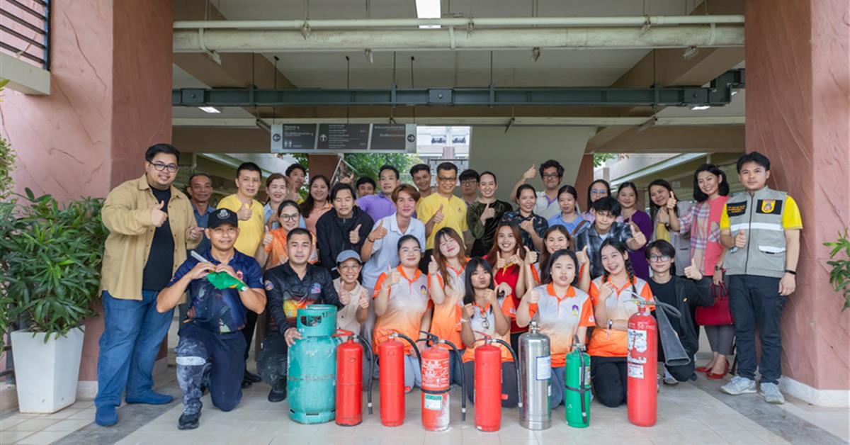 คณะศิลปศาสตร์จัดโครงการพัฒนาสภาวะแวดล้อมและความปลอดภัยในการทำงาน “ซ้อมรับมือเหตุฉุกเฉินเบื้องต้น”