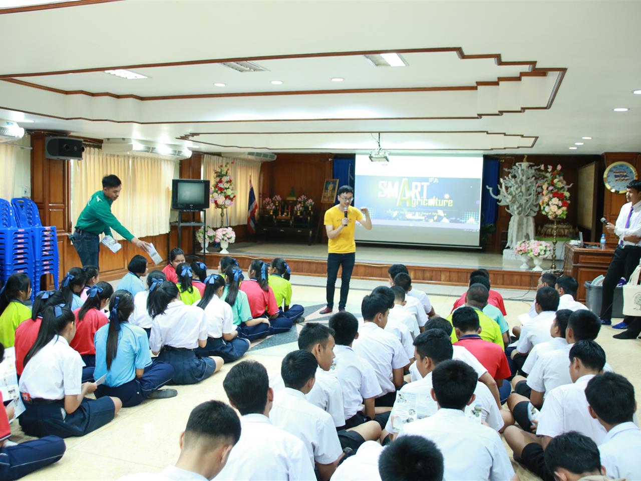 สโมสรนิสิตคณะเกษตรศาสตร์และทรัพยากรธรรมชาติ ม.พะเยา จัดโครงการยุวเกษตรเพื่อแนะนำการเรียนการสอน สาขาวิชาต่าง ๆ ของคณะเกษตร