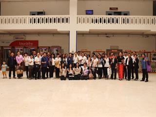 กองกิจการนิสิตต้อนรับคณะศึกษาดูงานจากมหาวิทยาลัยแม่ฟ้าหลวง