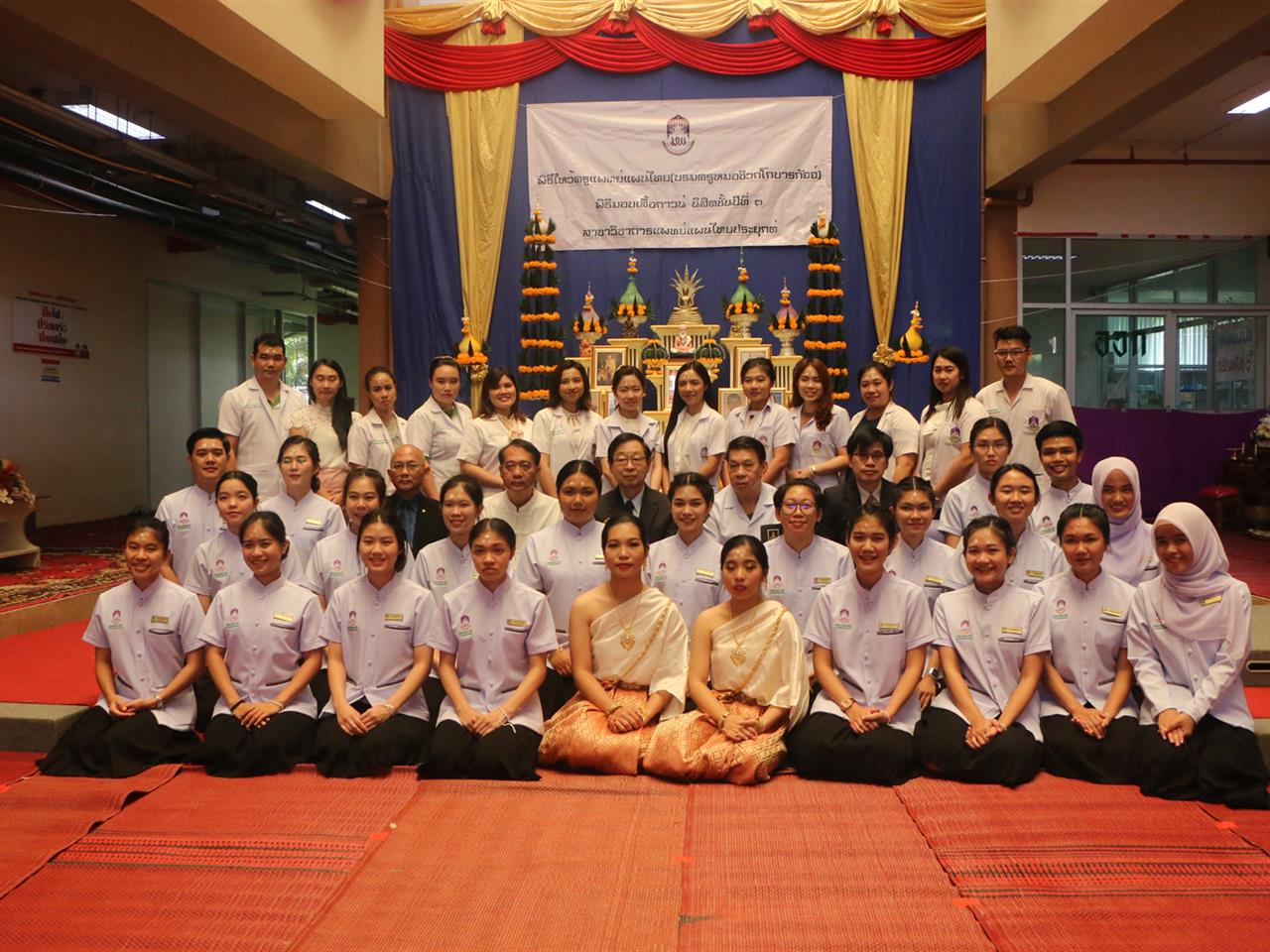 สาขาวิชาการแพทย์แผนไทยประยุกต์ คณะแพทยศาสตร์ มหาวิทยาลัยพะเยา ได้ดำเนินการจัดโครงการไหว้ครูแพทย์แผนไทย