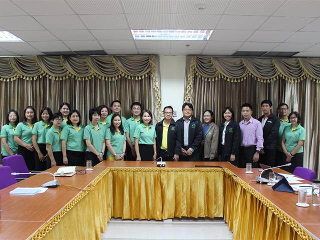 ศูนย์บรรณสารและสื่อการศึกษา มหาวิทยาลัยพะเยา เข้ารับการตรวจประเมิน  สำนักงานสีเขียว (รางวัลระดับเหรียญทอง)