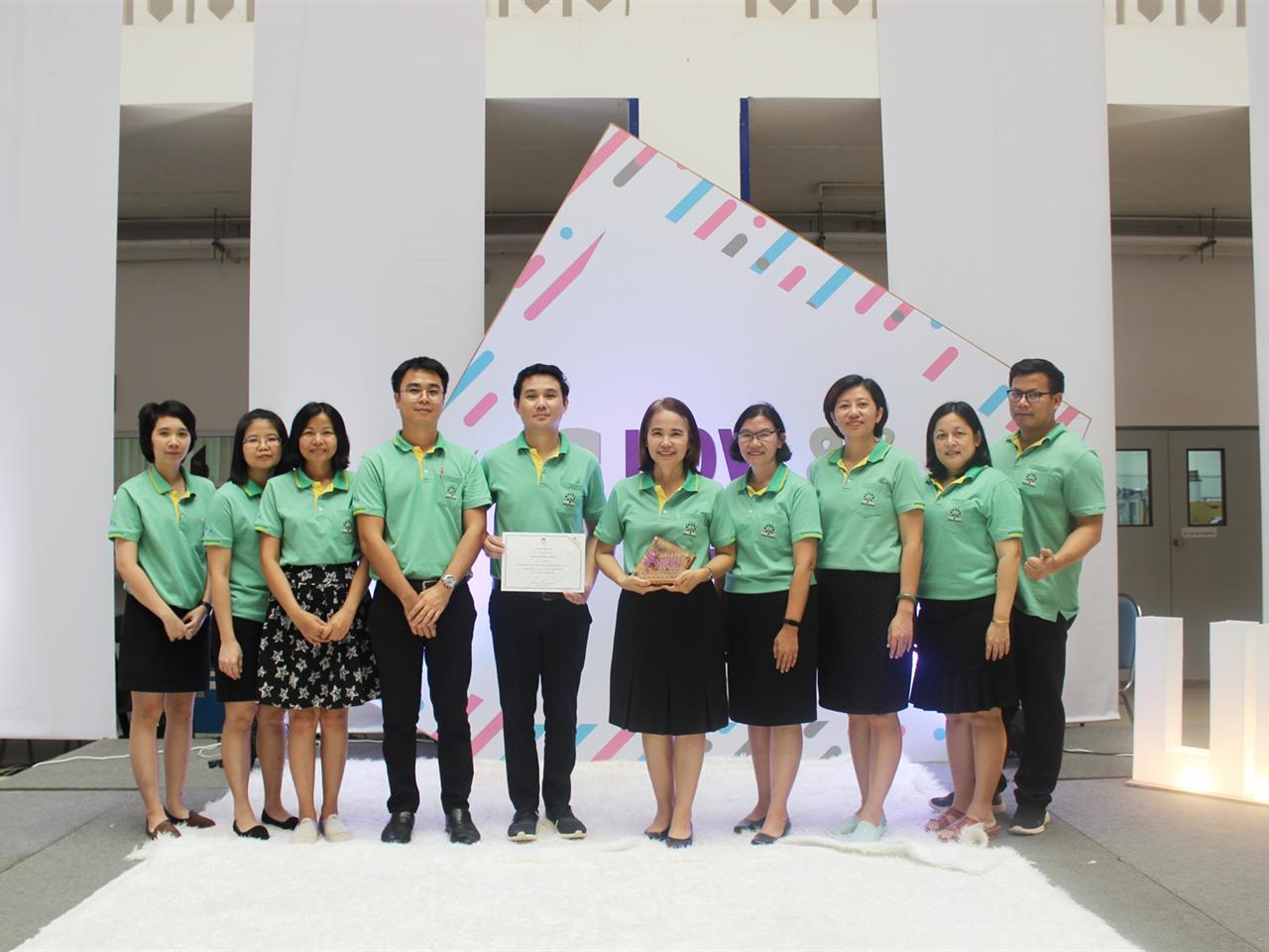 ศูนย์บรรณสารและการเรียนรู้ เข้าร่วมกิจกรรม SHOW & SHARE UP-KM 2019 ครั้งที่ 1