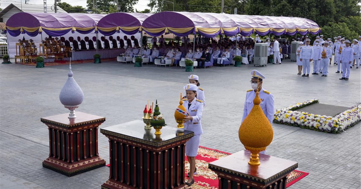 คณะศิลปศาสตร์เข้าร่วมพิธีถวายพานพุ่ม ครบรอบ 13 ปี สถาปนามหาวิทยาลัยพะเยา