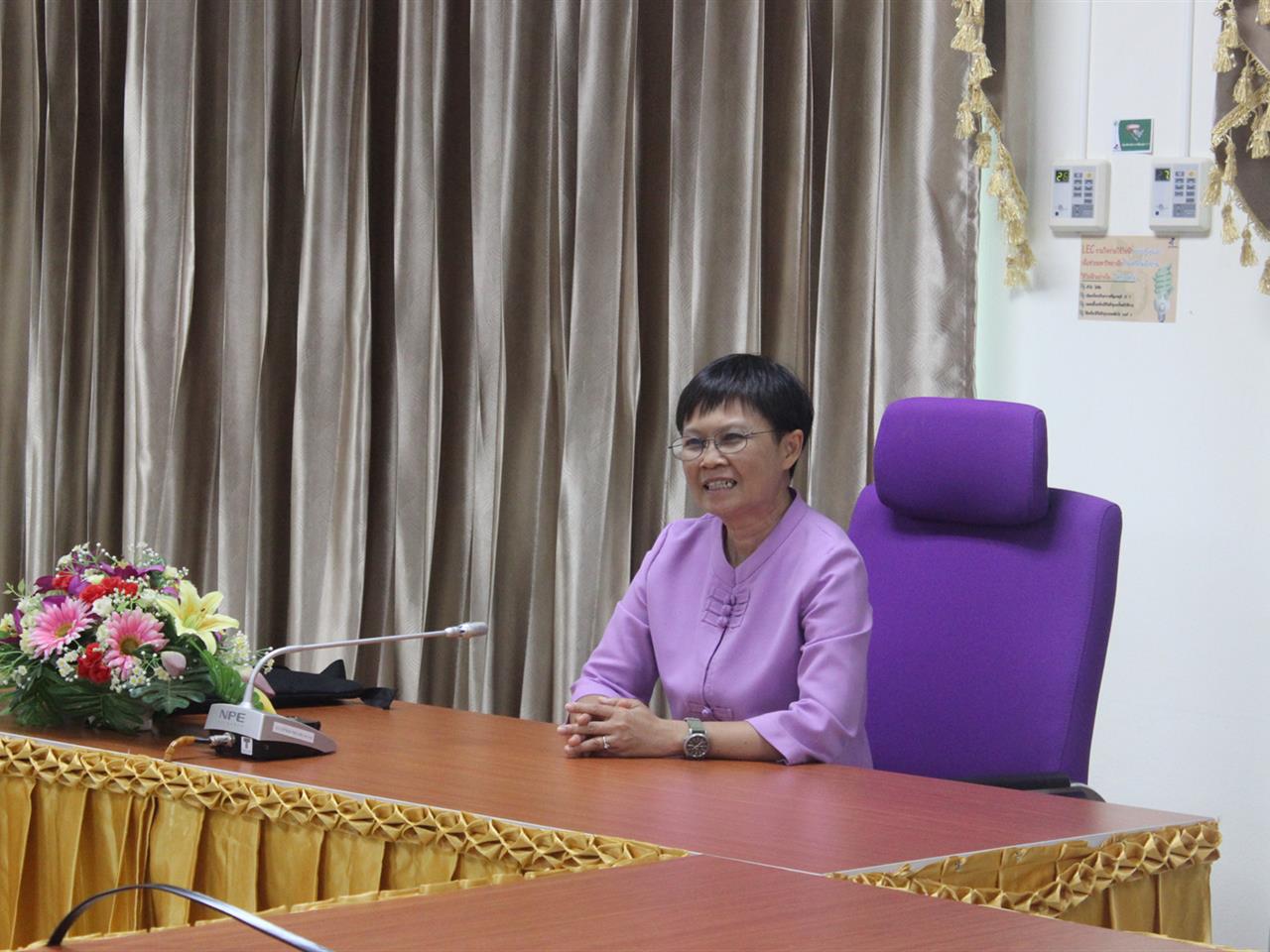 ยินดีต้อนรับผู้อำนวยการศูนย์บรรณสารและการเรียนรู้ 