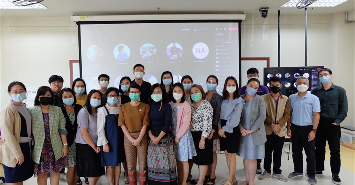 โครงการพัฒนาภาษาอังกฤษสำหรับบุคลากร คลาสที่ 1 หัวข้อ “การสนทนาข้อมูลส่วนตัว ข้อมูลสำหรับการติดต่อ การทักทาย การแนะนำตัว” 