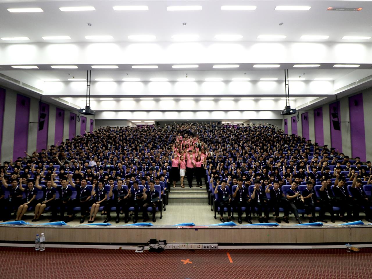 คณะวิทยาการจัดการและสารสนเทศศาสตร์ มหาวิทยาลัยพะเยา จัดฝึกซ้อมบัณฑิต มหาบัณฑิต และดุษฎีบัณฑิต เพื่อเตรียมความพร้อมเข้ารับพระราชทานปริญญาบัตร ประจำปีการศึกษา 2561