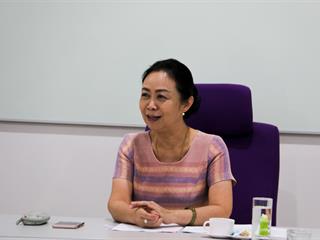 การประชุมหารือประเด็นการดำเนินงานที่เกี่ยวข้องกับการจัดการทดสอบ วัดความรู้ภาษาอังกฤษ มหาวิทยาลัยพะเยา