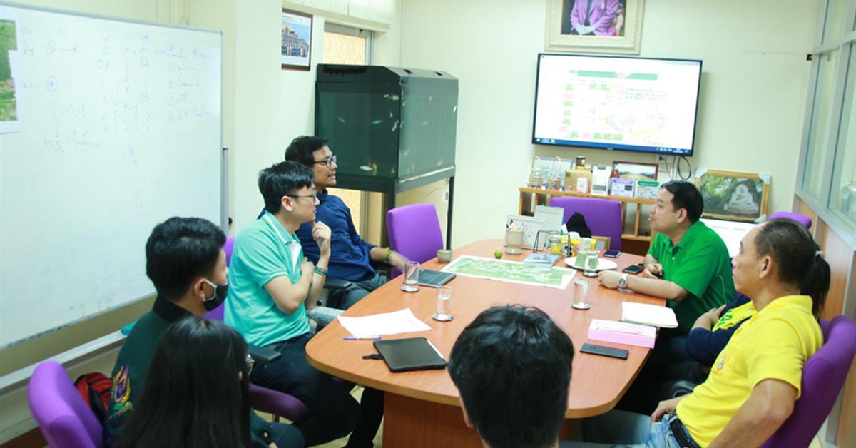 คณะเกษตรศาสตร์ฯ ต้อนรับคณะผลิตกรรมการเกษตร มหาวิทยาลัยแม่โจ้
