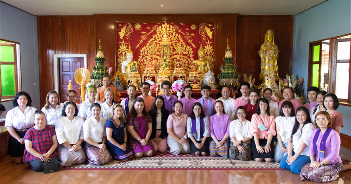 คณะศิลปศาสตร์จัดโครงการถวายเทียนส่องธรรม เนื่องในโอกาสวันอาสาฬหบูชาและวันเข้าพรรษา ๒๕๖๖