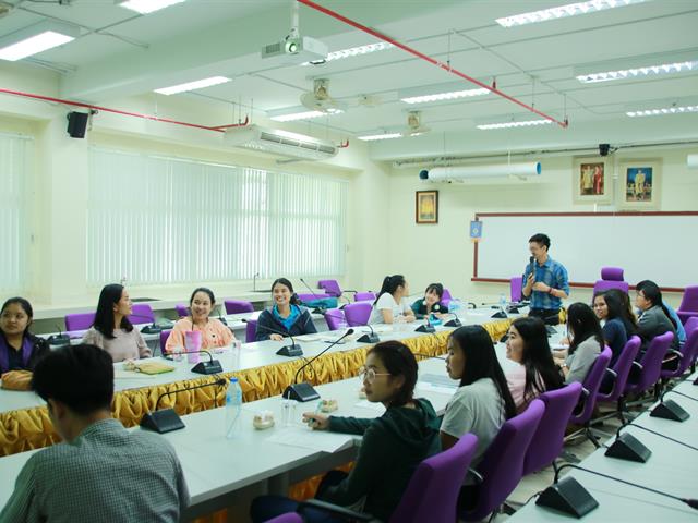  คณะเกษตรศาสตร์และทรัพยากรธรรมชาติ ม.พะเยา ดำเนินจัดโครงการ " พัฒนาวิชาการสำหรับนิสิตบัณฑิตศึกษา "