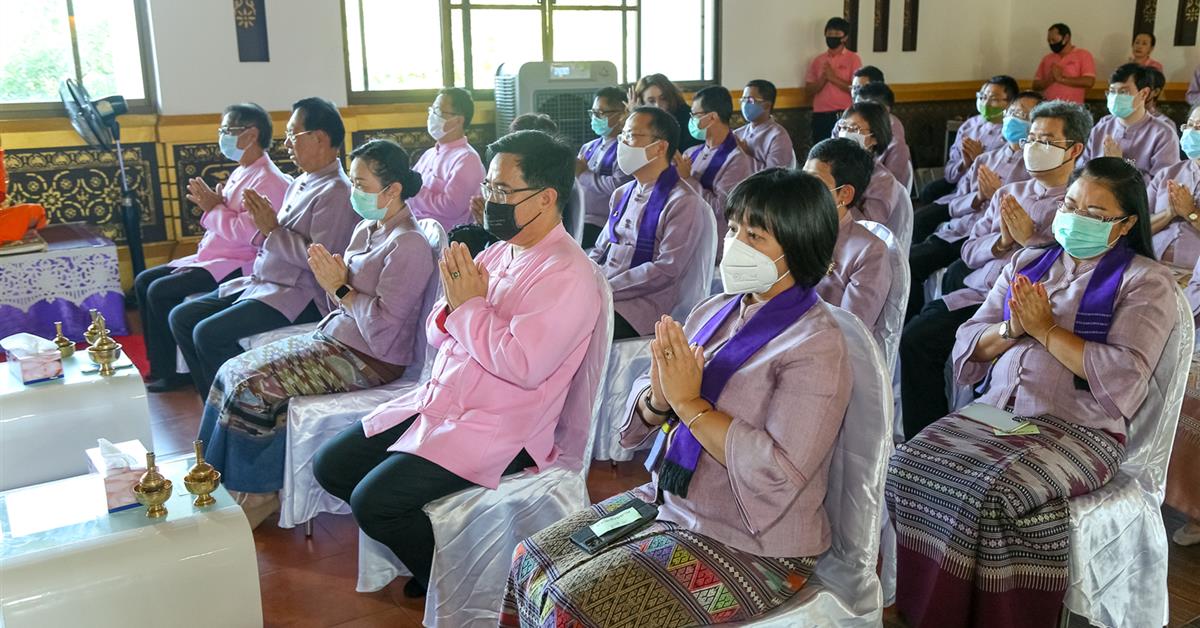 คณะทันตแพทยศาสตร์ เข้าร่วมพิธีสำคัญเนื่องในวันคล้ายวันสถาปนามหาวิทยาลัยพะเยา คณะทันตแพทยศาสตร์ เข้าร่วมพิธีสำคัญเนื่องในวันคล้ายวันสถาปนามหาวิทยาลัยพะเยา
