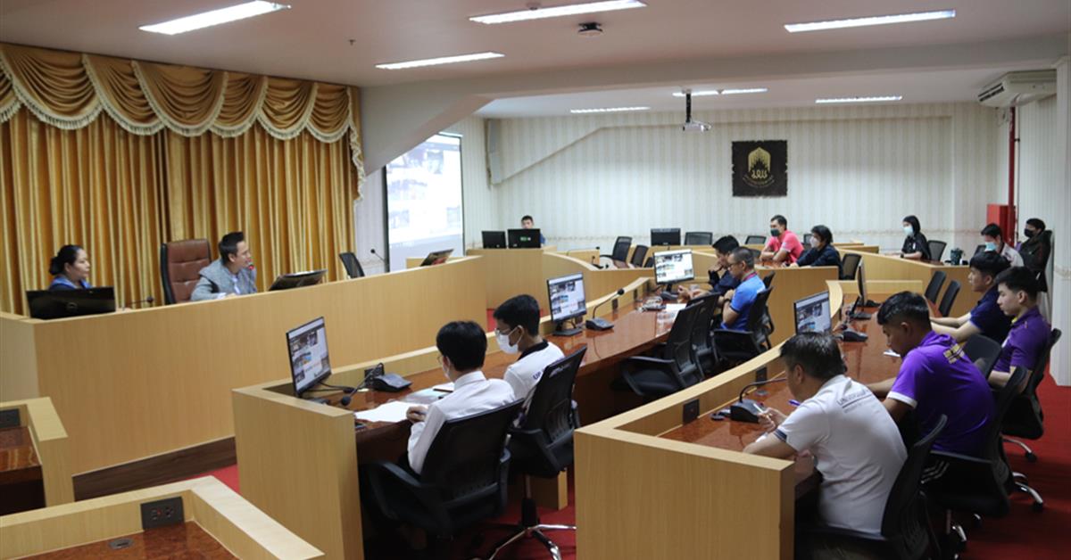 ​ กองกิจการจัดประชุม​ เพื่อหารือทิศทาง​การพัฒนากีฬาและส่งเสริมสุขภาพ