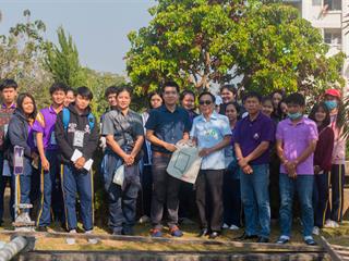 นิสิต SEEN ได้เข้าศึกษาดูงานระบบบำบัดน้ำเสีย ของโรงพยาบาลพะเยา จังหวัดพะเยา