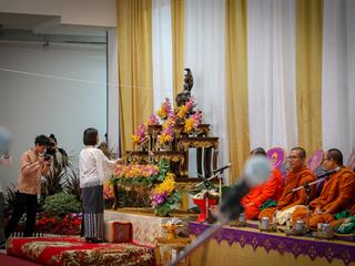 บุคลากร คณะทันตแพทยศาสตร์ ร่วมงานทำบุญปีใหม่ของมหาวิทยาลัยพะเยา ประจำปี 2562