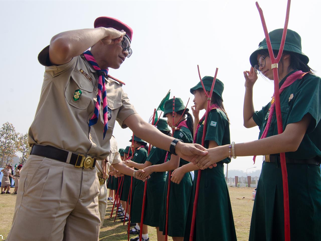 โรงเรียนสาธิตมหาวิทยาลัยดำเนินกิจกรรมค่ายลูกเสือสามัญรุ่นใหญ่และเนตนารี ประจำปีการศึกษา 2562