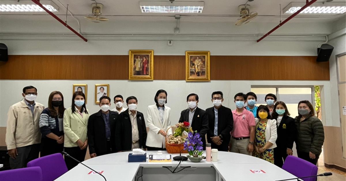 คณะวิทยาศาสตร์ ให้การต้อนรับและให้คำปรึกษาหรือกับ องค์การบริหารส่วนตำบลแม่นาเรือ