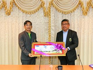 มหาวิทยาลัยพะเยาต้อนรับคณะศึกษาดูงาน มหาวิทยาลัยเกษตรศาสตร์ วิทยาเขตเฉลิมพระเกียรติ จังหวัดสกลนคร