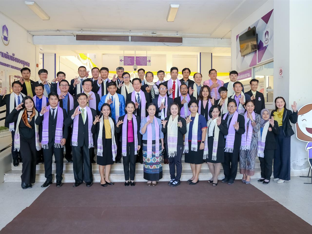 มหาวิทยาลัยพะเยา ต้อนรับ ประธานสภาอาจารย์มหาวิทยาลัยแห่งประเทศไทย (ปอมท.) ในการประชุมสมัยสามัญ ครั้งที่ 11 ประจำปี 2562
