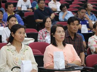 คณะรัฐศาสตร์และสังคมศาสตร์ มหาวิทยาลัยพะเยา ดำเนินกิจกรรมผู้บริหารพบผู้ปกครองนิสิตใหม่ ประจำปีการศึกษา 2561