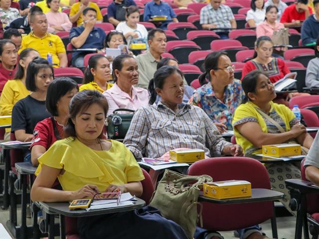 คณะรัฐศาสตร์และสังคมศาสตร์ ดำเนินกิจกรรมผู้บริหารพบผู้ปกครองนิสิตใหม่ ประจำปีการศึกษา 2562