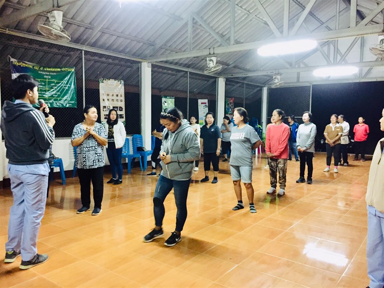 คณะพยาบาลศาสตร์ มหาวิทยาลัยพะเยา คืนข้อมูล สรุปและส่งต่องานโครงการ “สันกล๋างใส่ใจ๋ ออกก๋ำลังก๋าย ห่างไกล๋โรค”แก่ชุมชน