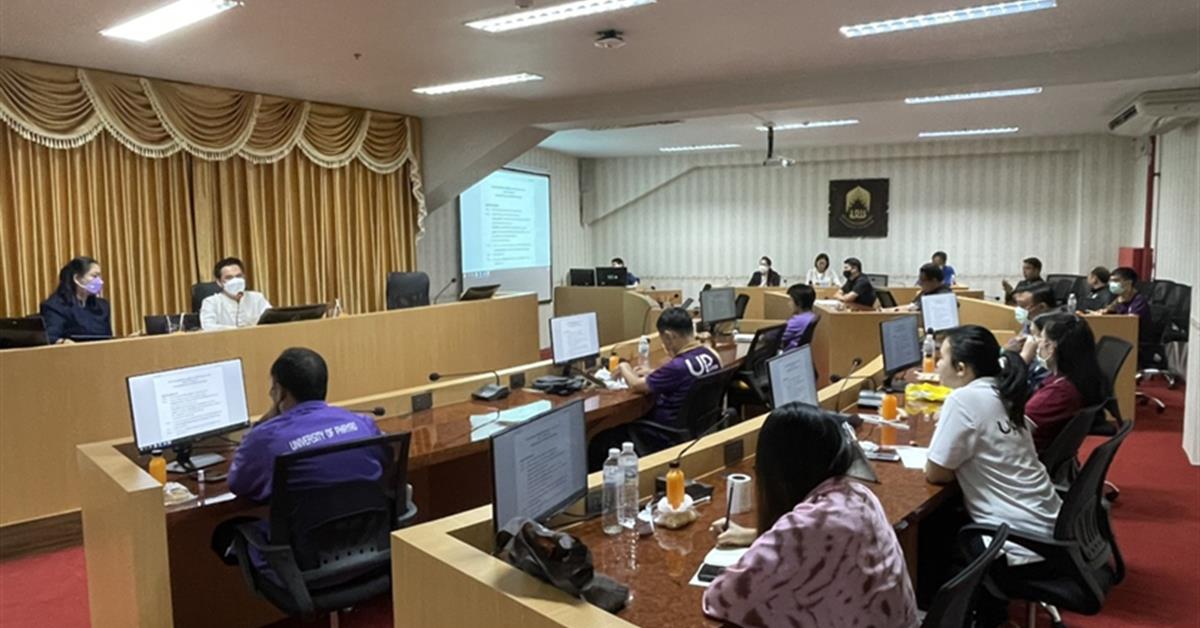 กองพัฒนาคุณภาพนิสิตและนิสิตพิการจัดประชุมจัดทำแผนปฏิบัติการประจำปีงบประมาณ พ.ศ.2565

