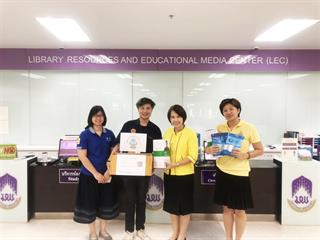 ศูนย์บรรณสารและสื่อการศึกษา มหาวิทยาลัยพะเยา ร่วมเป็นส่วนหนึ่งในกิจกรรม "ส่งต่อลมหายใจสู้ภัยฝุ่นควัน วิศวกรรมศาสตร์ มพ."