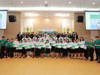 รับมอบทุนการศึกษาโครงการเทสโก้โลตัส เพื่อนิสิตนักศึกษามหาวิทยาลัย